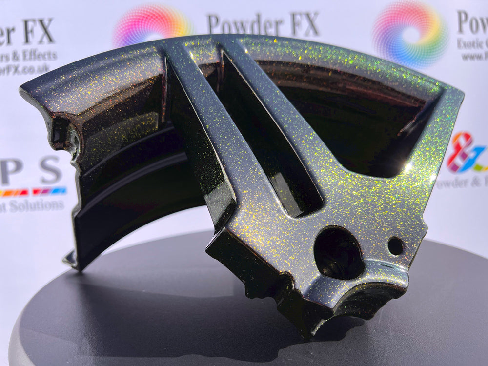 iridescence sunset sparkle