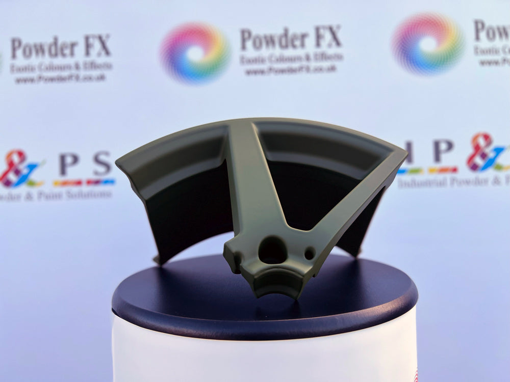 flat matt army green